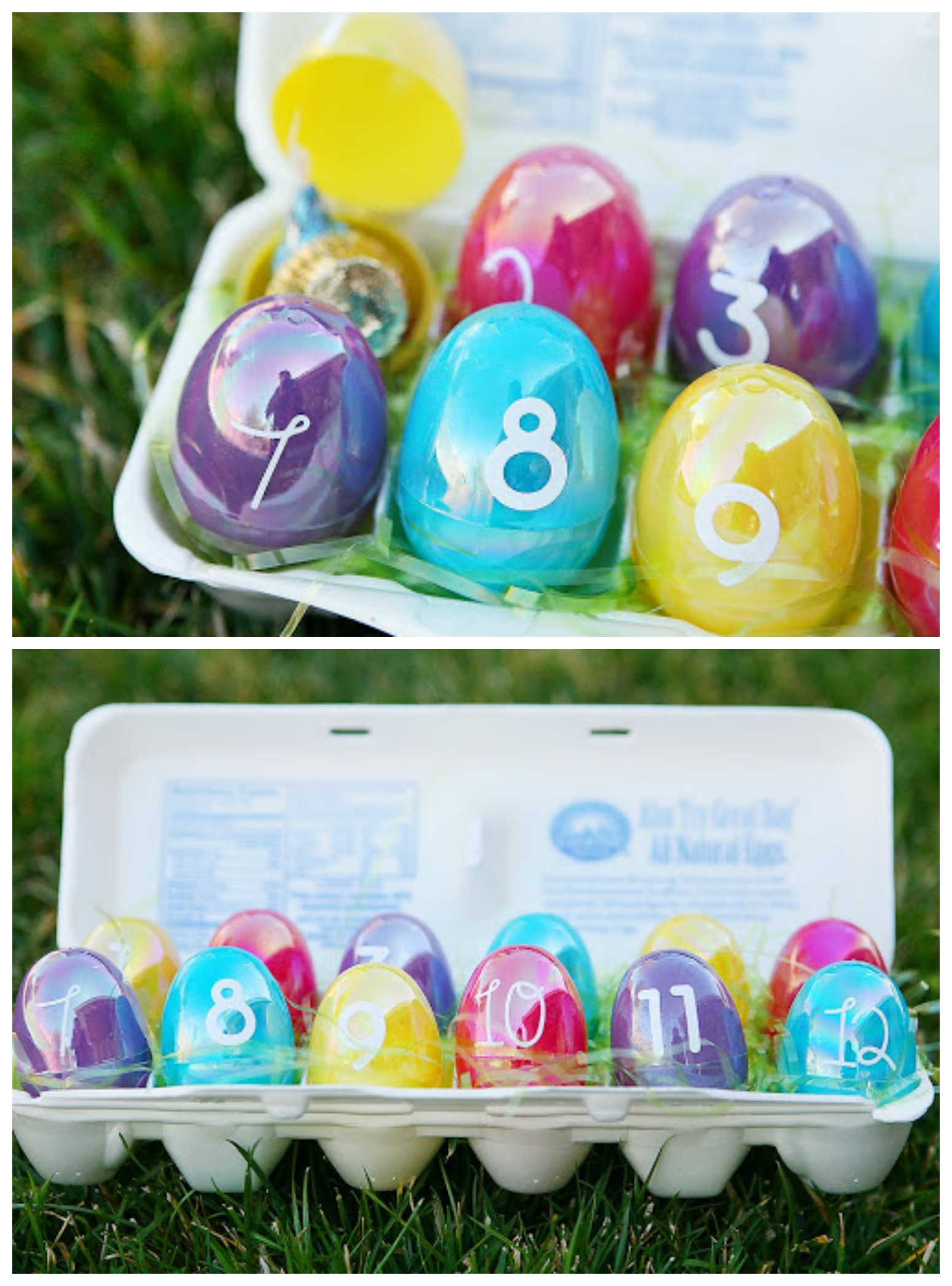 Countdown to Easter | So easy to make and the kids love opening an egg each day as they count down to Easter.