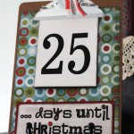 {Christmas Advents} Countdown Clipboard