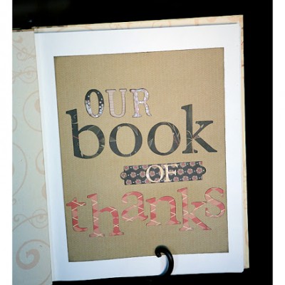 Our Book of Thanks