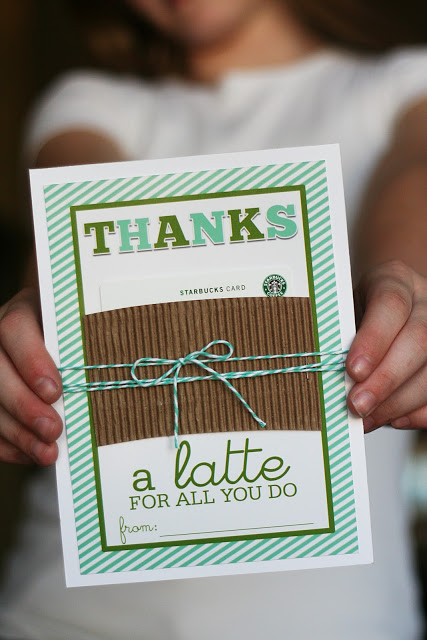 Thanks A Latte Printable | Free Printable Thanks a Latte For All You Do Card