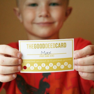 good deed cards