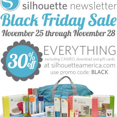 silhouette black friday deals