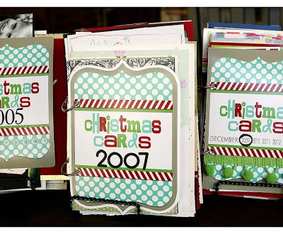 Christmas card books
