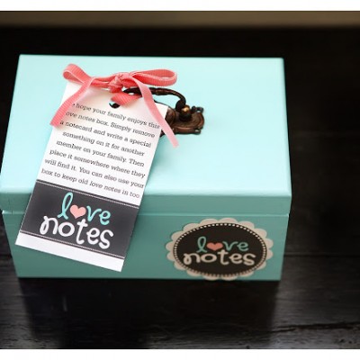 [past projects] The Love Notes Box