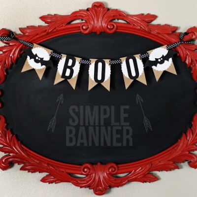 Simple BOO Banner