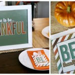 BE thankful print