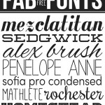 FAB FONTS