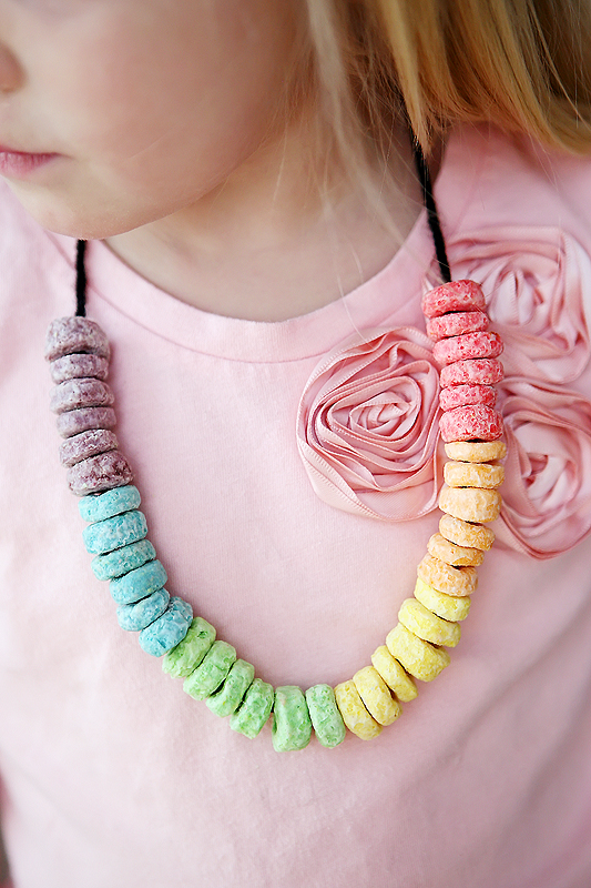 St. Patrick's Day Rainbow Necklace