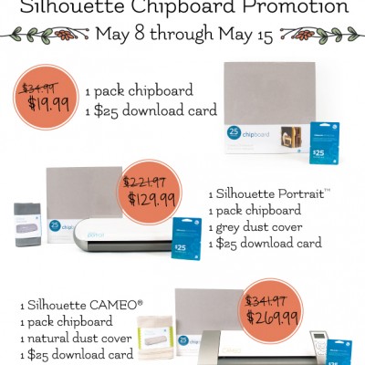 NEW Silhouette Promotion + GIVEAWAY