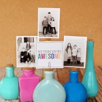 Painted Photo Bottles