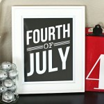 Simple Fourth of July Art