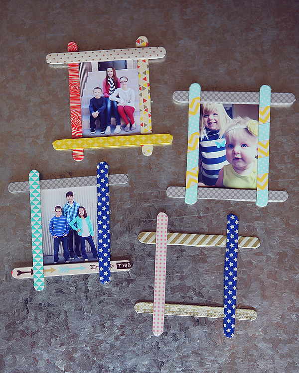 Photo Frame using Popsicle Sticks