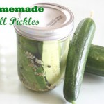 Homemade Dill Pickles