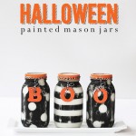 Halloween Painted Mason Jars