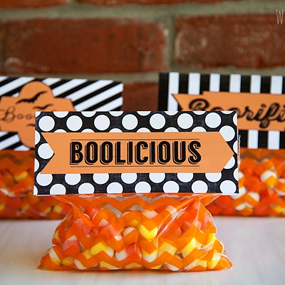 Halloween Printable Treat Bags