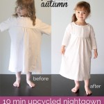 10 Minute Upcycled Nightgown