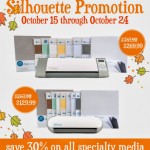 NEW Silhouette Promo + GIVEAWAY