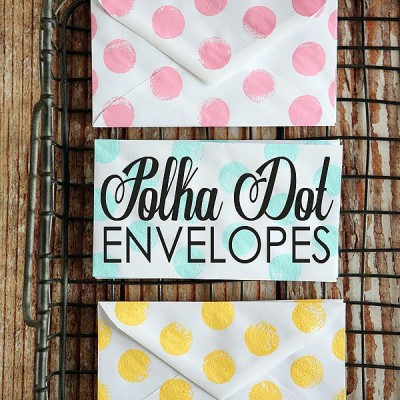 Polka Dot Envelopes