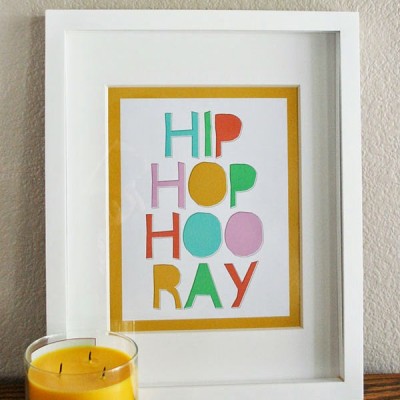 Hip Hop Hooray Easter Print