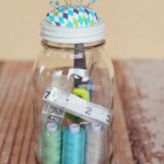 Mason Jar Sewing Kit