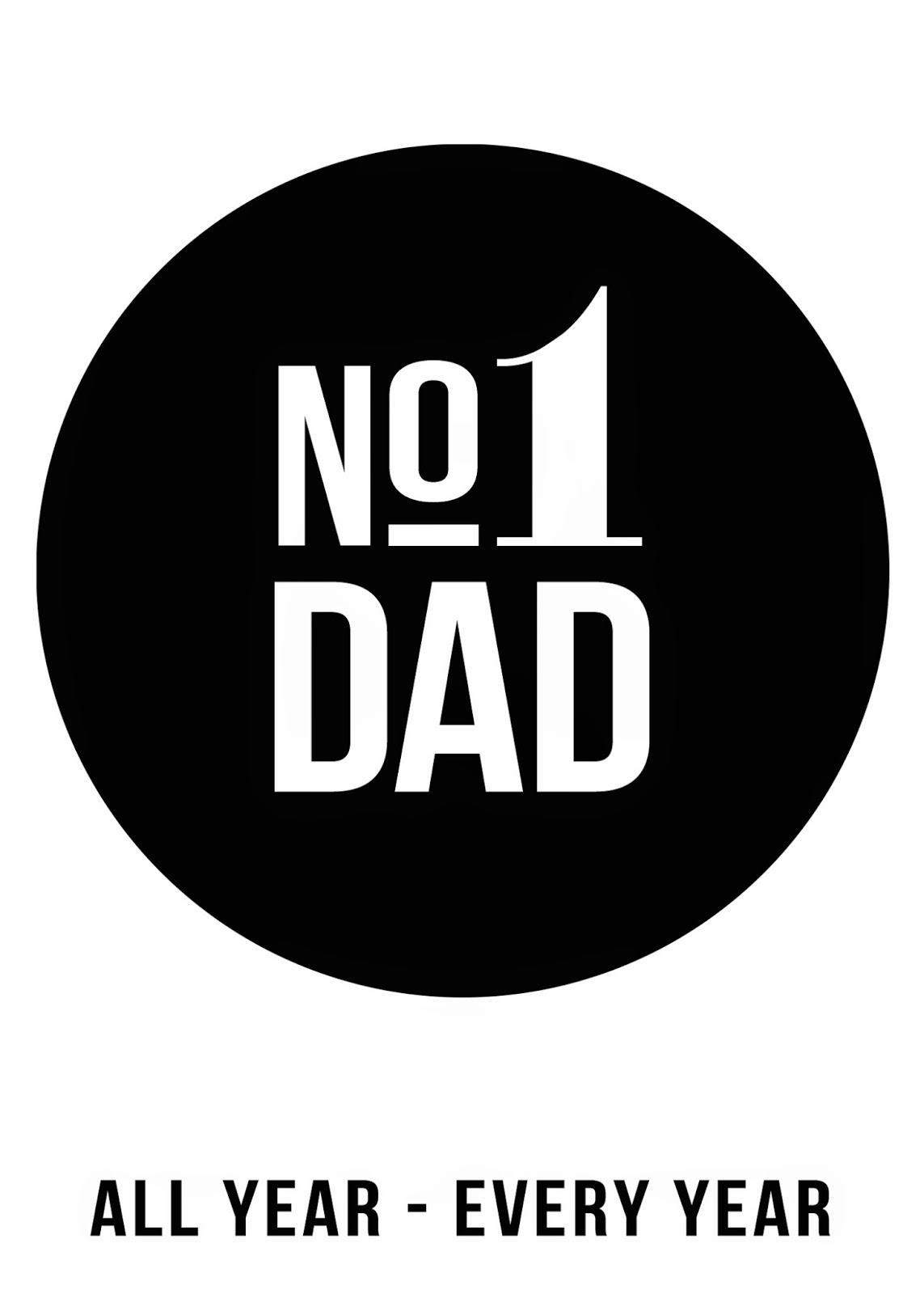 No1 Dad 5x7 Eighteen25