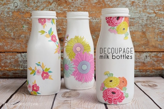 DIY Small Milk Bottles