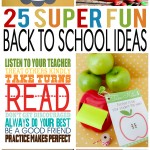 25 Fun Back To School Ideas