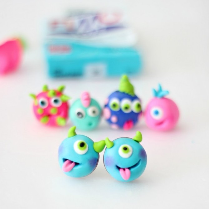 Friendly Monster Earrings - Eighteen25