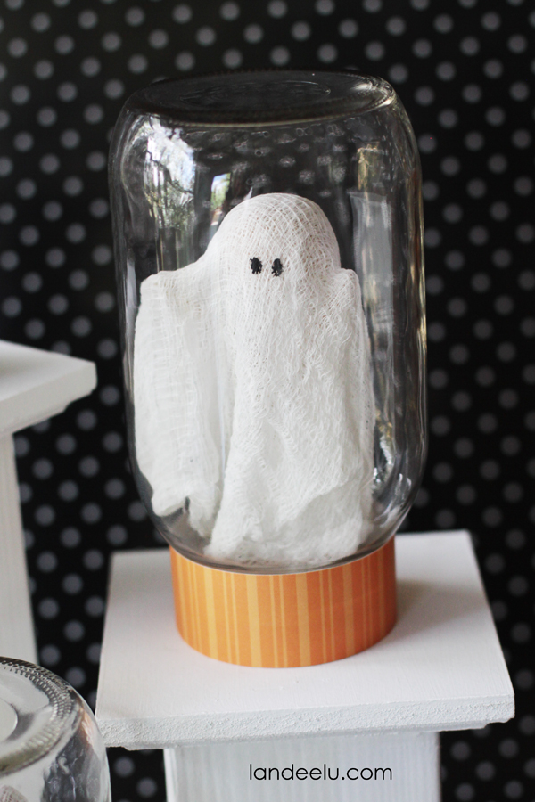 Adorable Ghost In A Jar Craft