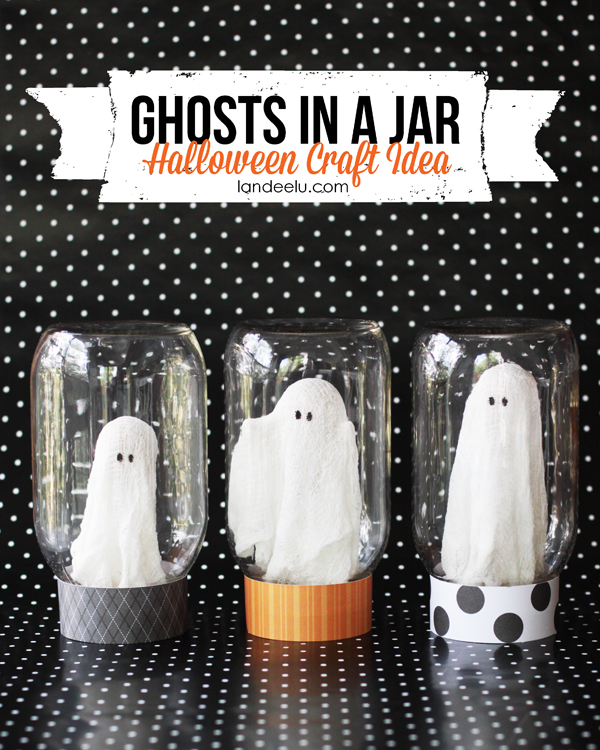 Halloween Slime Jars Project