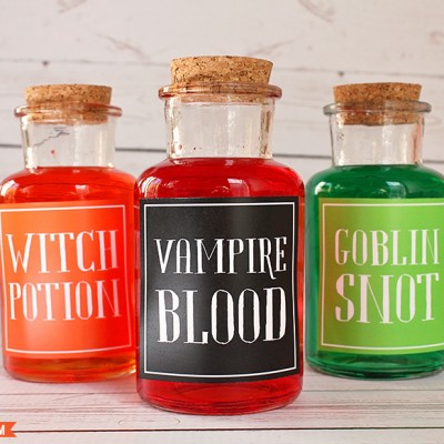 Halloween Potion Labels