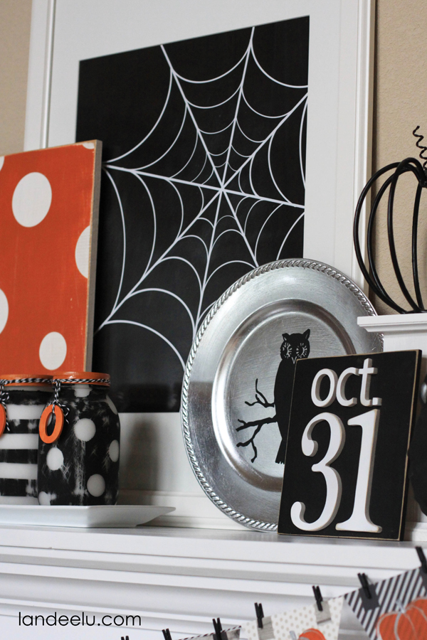 Halloween Mantel Idea