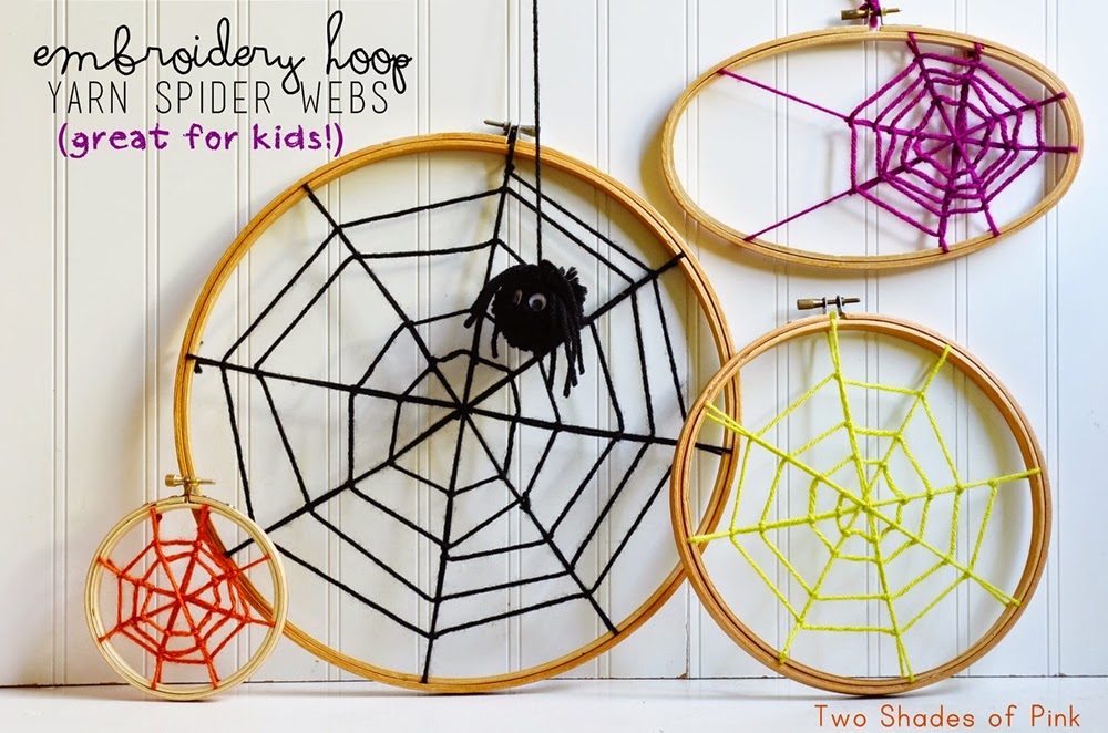 Download Embroidery Hoop Yarn Spider Webs - Eighteen25