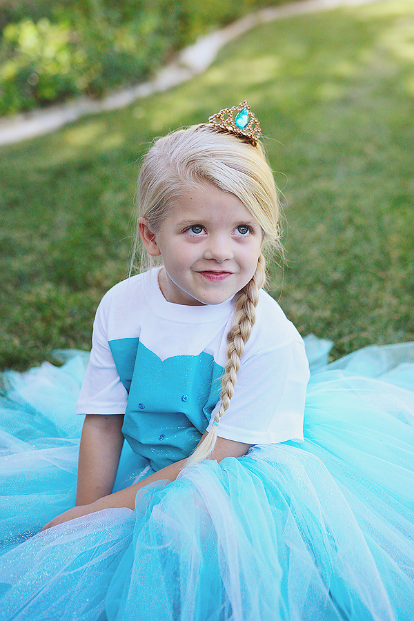 easy elsa costume