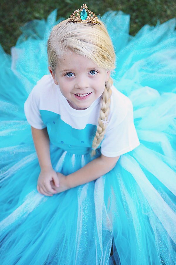 handmade halloween 2014: queen elsa – skirt as top