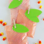 Simple Pumpkin Favor Bags