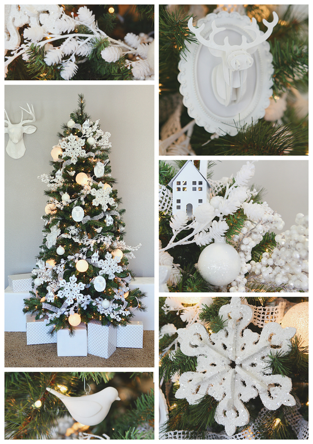 white christmas ornaments