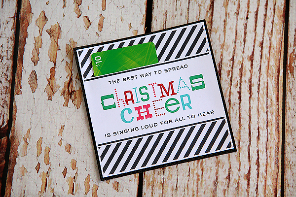 The Best Way To Spread Christmas Cheer Gift Card Holder