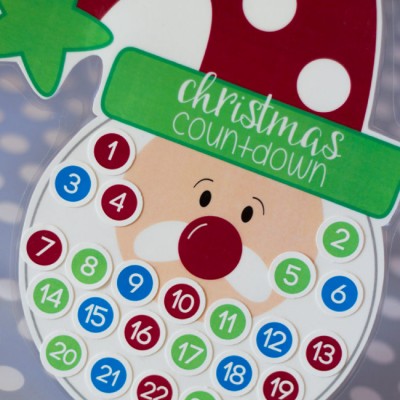 Free Countdown to Christmas Printable