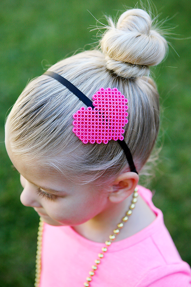 Yo Yo Heart Hair Clips for Valentineâ€™s day!