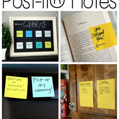 Five Ways We Love To Use Post-it® Notes