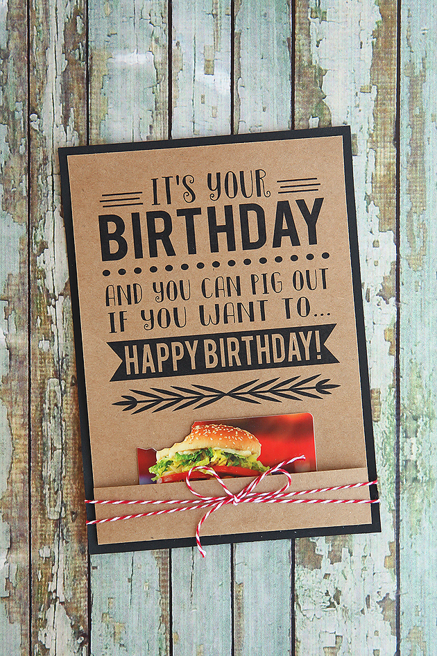 It's Your Birthday - Printable Cards - Eighteen25