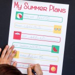 Summer Plans Free Printable