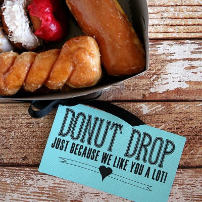 Donut Drop Surprise Gift Idea