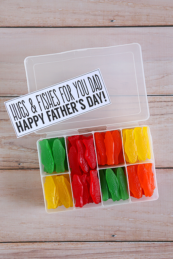 Father's Day Candy Tackle Box