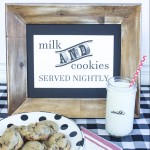 Cookies and Milk Free Printable