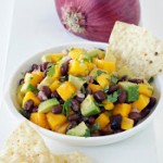 Mango Avocado Black Bean Salsa