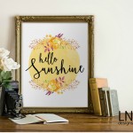 Hello Sunshine Print