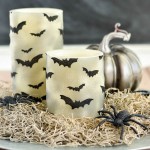 Halloween Decorated Candles