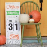 DIY Halloween Countdown Board